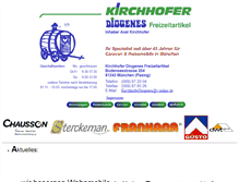 Tablet Screenshot of kirchhoferdiogenes.de